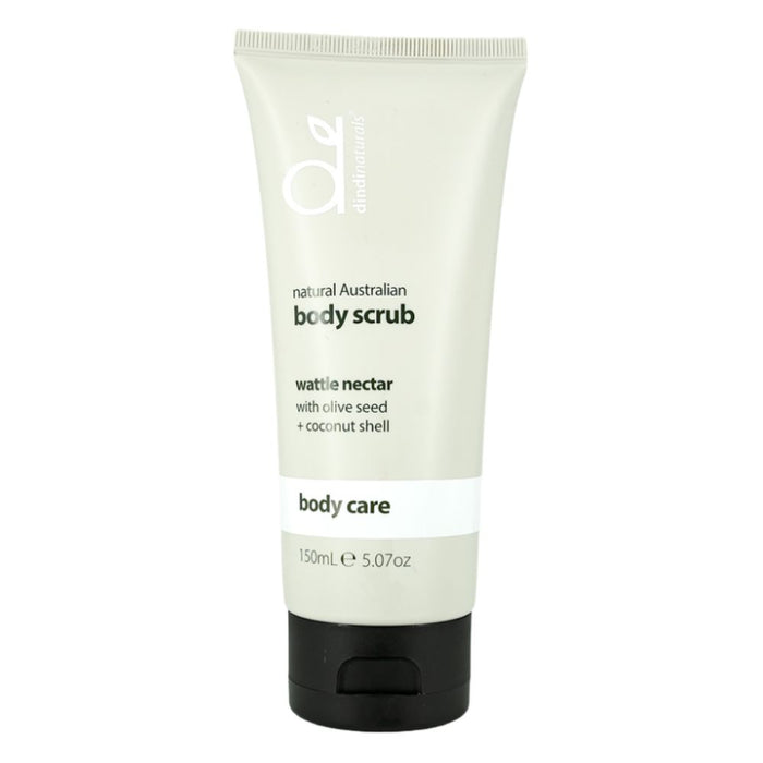 Dindi Naturals Body Scrub - Wattle Nectar 150ml (TUBE)