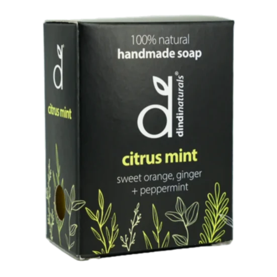 Dindi Naturals Boxed Soap Bar 110g - Citrus Mint