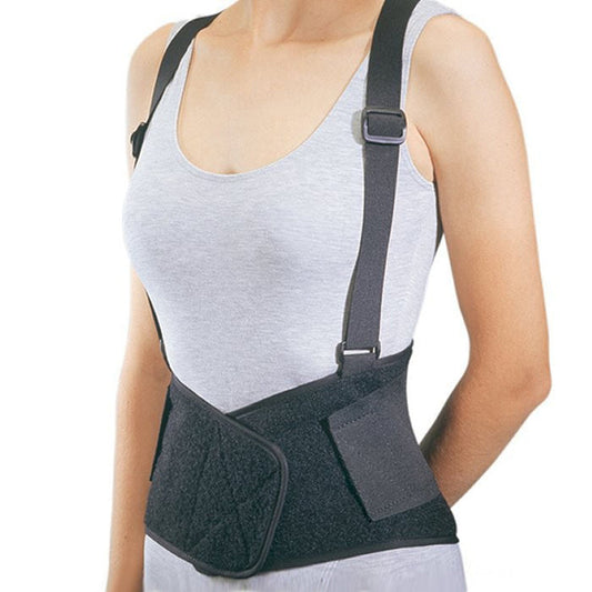 DJO ProCare Industrial Back Support with Suspenders, 8" Height - 79-89145-Single - LL Medico