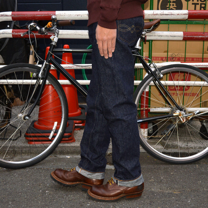 DUCK DIGGER (WARE HOUSE) "DD-1001XX (1947MODEL)" 13.5oz Denim Straight