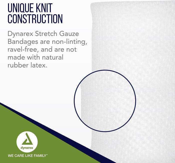 dynarex Conforming Bandage, 4 Inch x 4.1 Yard
