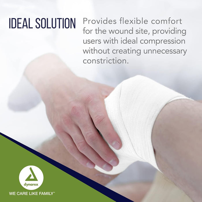 dynarex Conforming Bandage, 4 Inch x 4.1 Yard