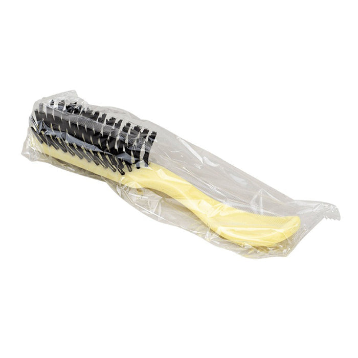 Dynarex Nylon Bristle Hairbrush, Adult, Ivory, 9" - 4881 - LL Medico