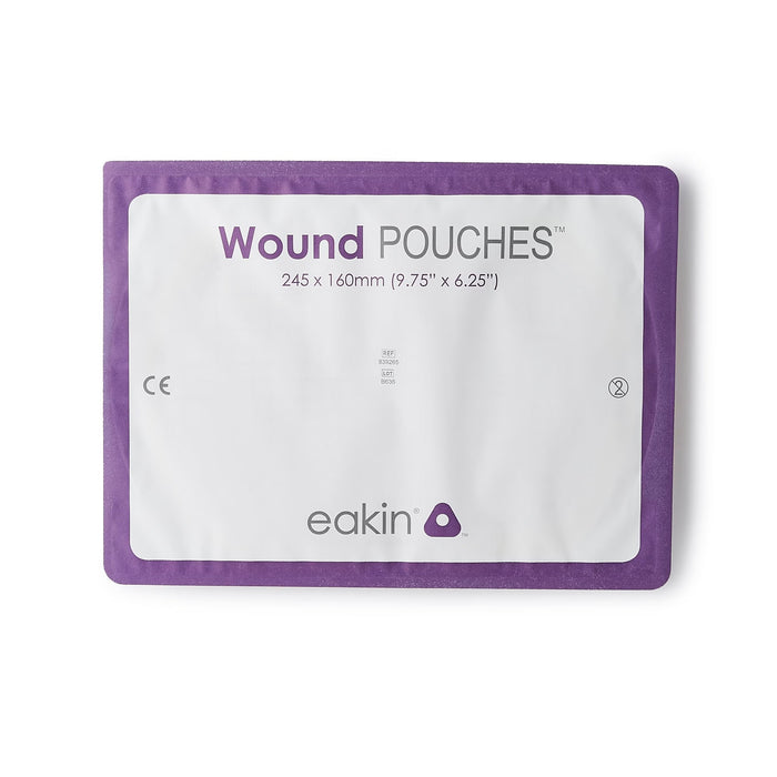 ConvaTec Eakin Fistula and Wound Drainage Pouch, x 158mm Cutting Area One-Piece Pouch, Flat