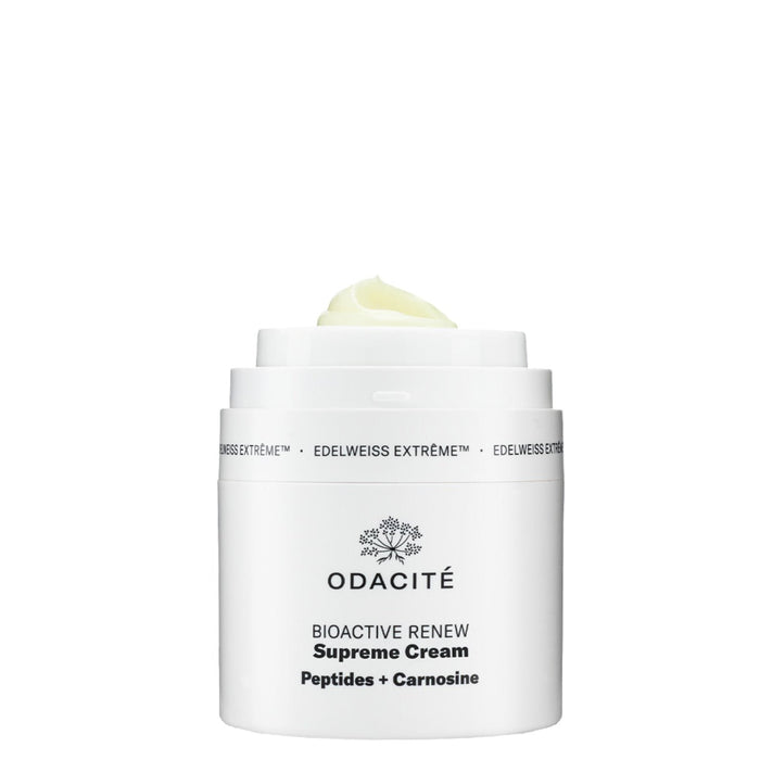 Odacite-Edelweiss Extrême® Bioactive Renew Supreme Cream-Skincare-BioactiveRenew_SupremeCream_Open_Jar-The Detox Market |