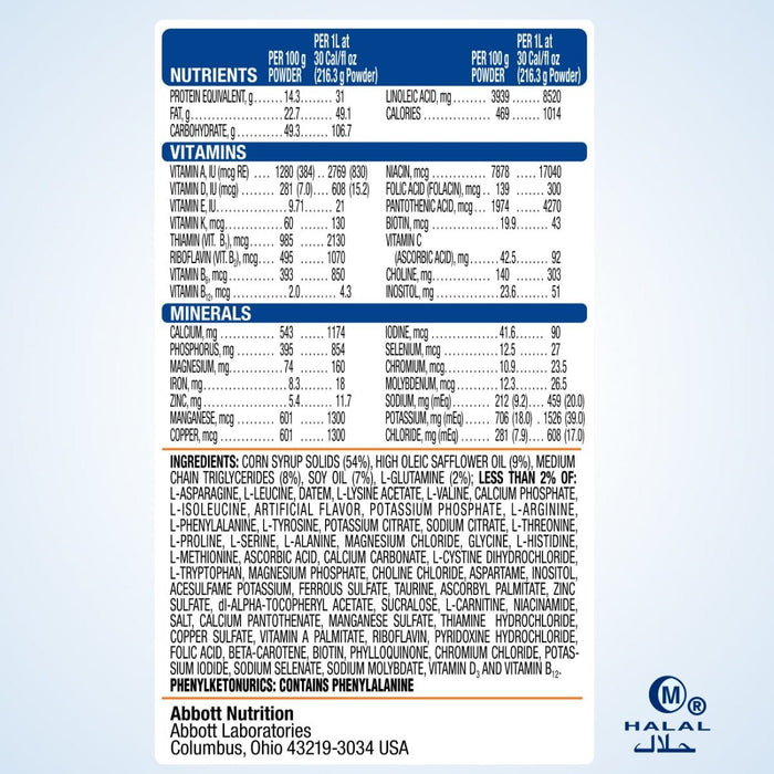 EleCare Jr Amino Acid - Based Nutrition Powder, Vanilla, 14.1 oz Can - 68630-Each - LL Medico