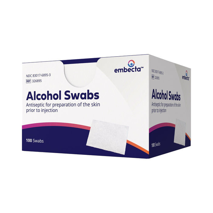 Embecta Alcohol Swabs, 100 Count