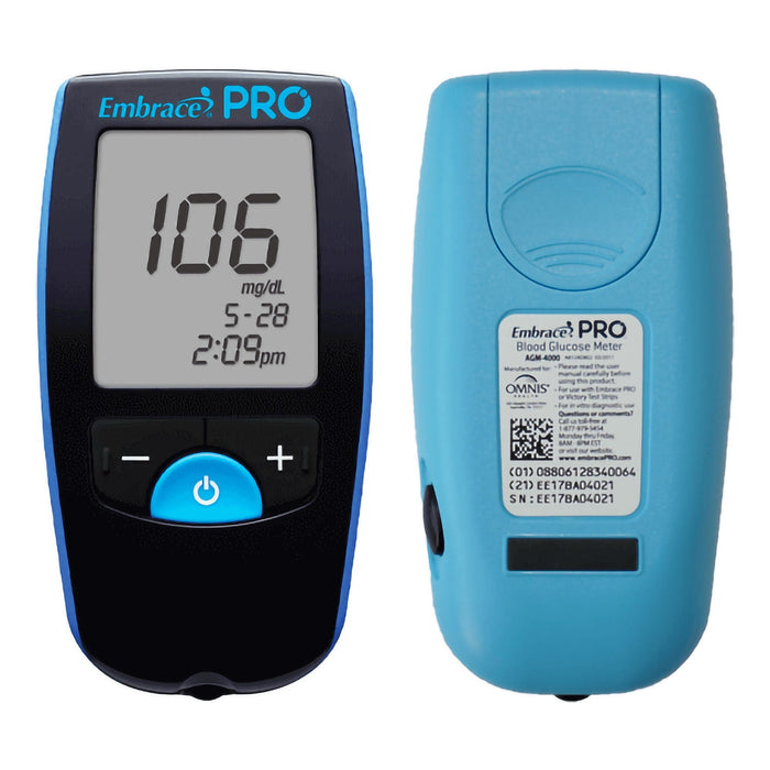 Embrace Blood Glucose Meter - ALL01AM0200-Single - LL Medico