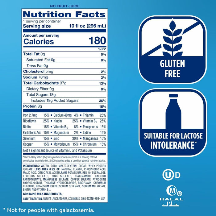 Ensure Clear Nutrition Drink, Mixed Fruit, 10 oz Bottle, CS/12 - 62479-Case - LL Medico