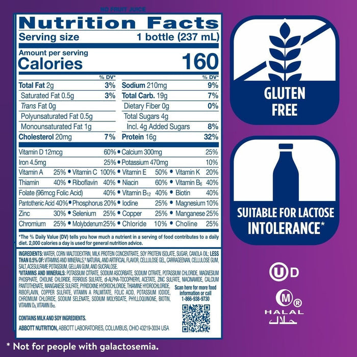 Ensure High Protein Nutrition Shake, Strawberry, 8 oz - 66546-Single - LL Medico