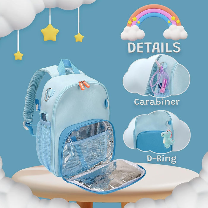 EnteraLite Infinity Feeding Pump Backpack, Teal, 13" x 8" x 4.5" - PCK1002-Single - LL Medico