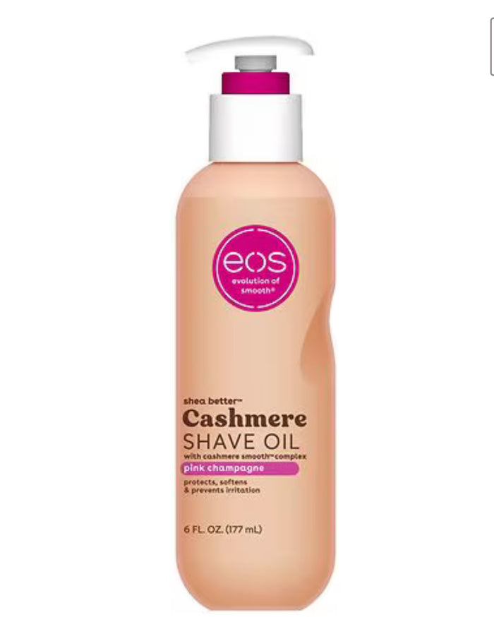 eos Cashmere Shave Oil - Pink Champagne- 6 fl oz