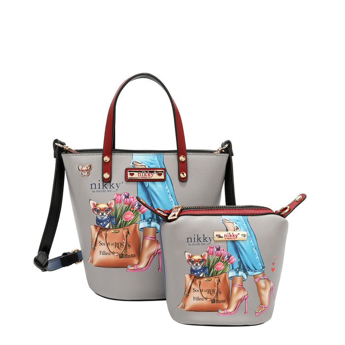 ESSENCE OF YOU 2PC SMALL BUCKET BAG