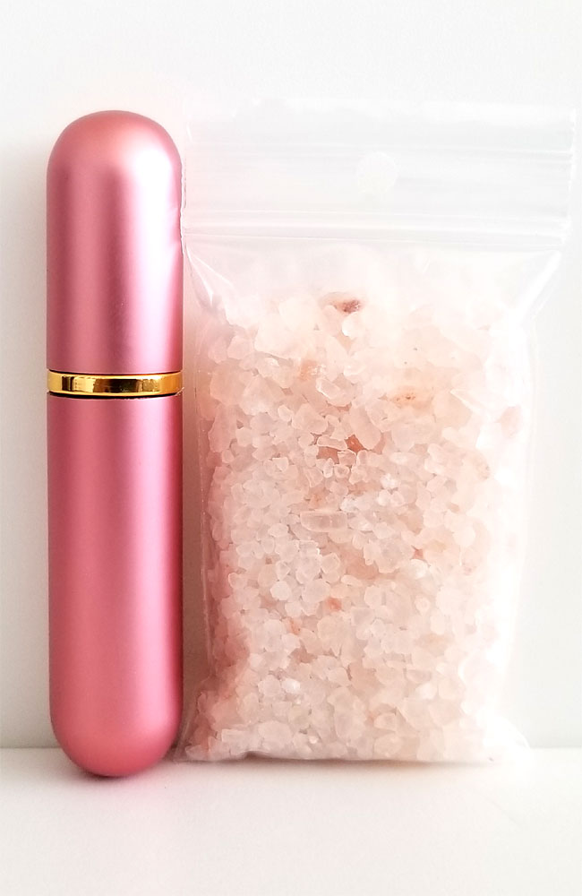 Essential Oil Inhaler - Brushed Aluminum Pink