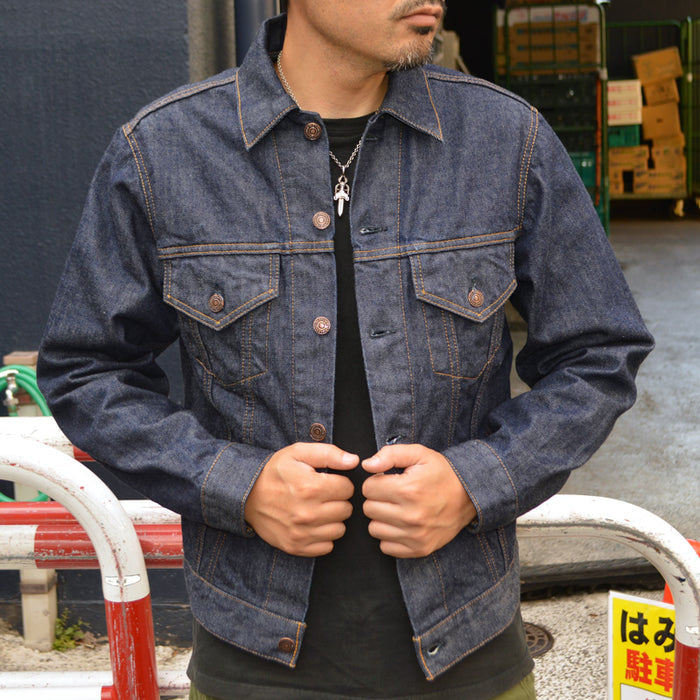 FAR EAST MANUFACTURING "Trucker Jacket" Denim Jacket FEM