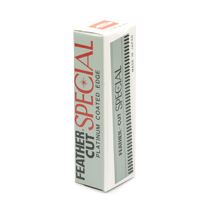 Feather Cut Special Platinum Coated Edge Razor Blades (10 Blades)