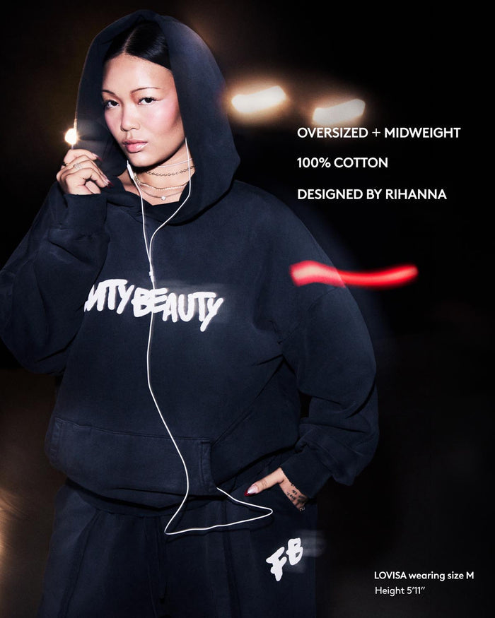 Fenty Beauty Oversized Unisex Straight Leg Sweatpants — XS