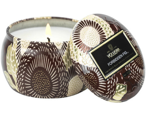Forbidden Fig Mini Tin Candle 4 oz