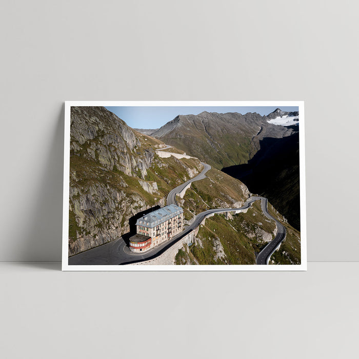 Furka Pass - Art Print - Daniel Hughes - Rouleur