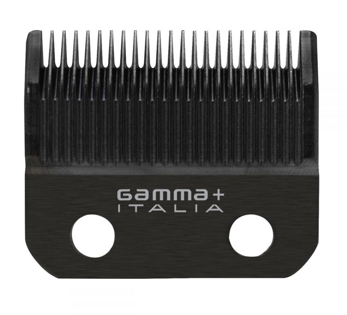 Gamma+ Replacement Black Diamond Fixed Taper Blade With Gold Titanium Deep Tooth Cutter