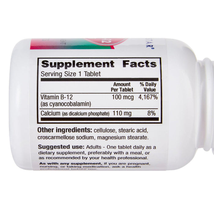 Geri - Care Vitamin B12 Supplement, 100 mcg - 856-01-HST - LL Medico