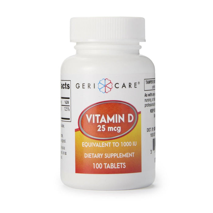 Geri - Care Vitamin D Supplement, 1000 IU - 876-01-GCP - LL Medico