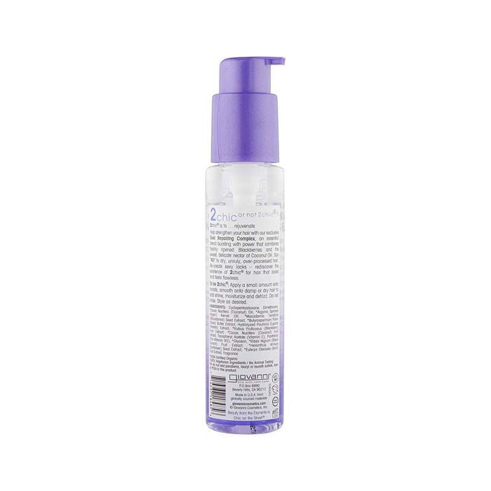 Giovanni 2 Chic Ultra Repair Black super potion - 81ml Giovanni