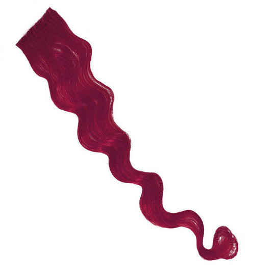 Glam Strips® Clip-In Hair Extensions - Fuschia Shock® - Curly