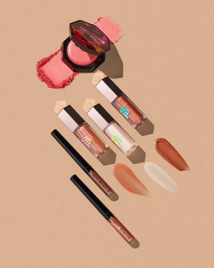 Glitty Lid Shimmer Liquid Eyeliner — Boozy Bronze