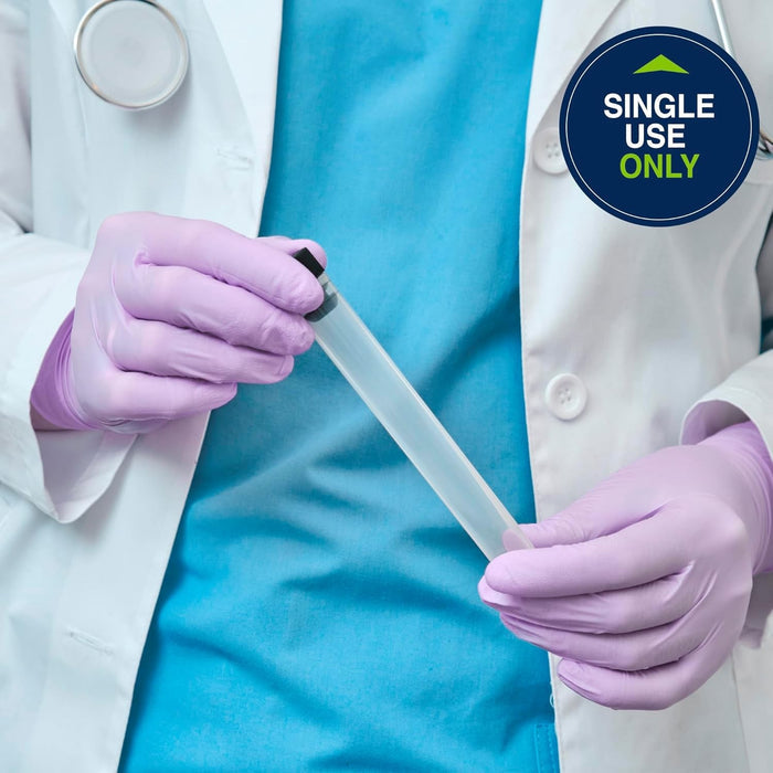 Halyard Lavender Nitrile Exam Gloves, Powder-Free