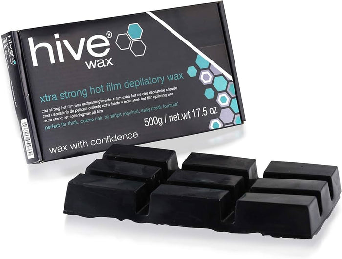 Hive Wax Extra Strong Hot Film Depilatory Wax Blocks 500g
