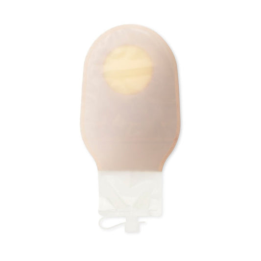Hollister Pouchkins One-Piece Urostomy Pouch, Flat, Cut-to-Fit, Transparent, 8-3/4-Inch
