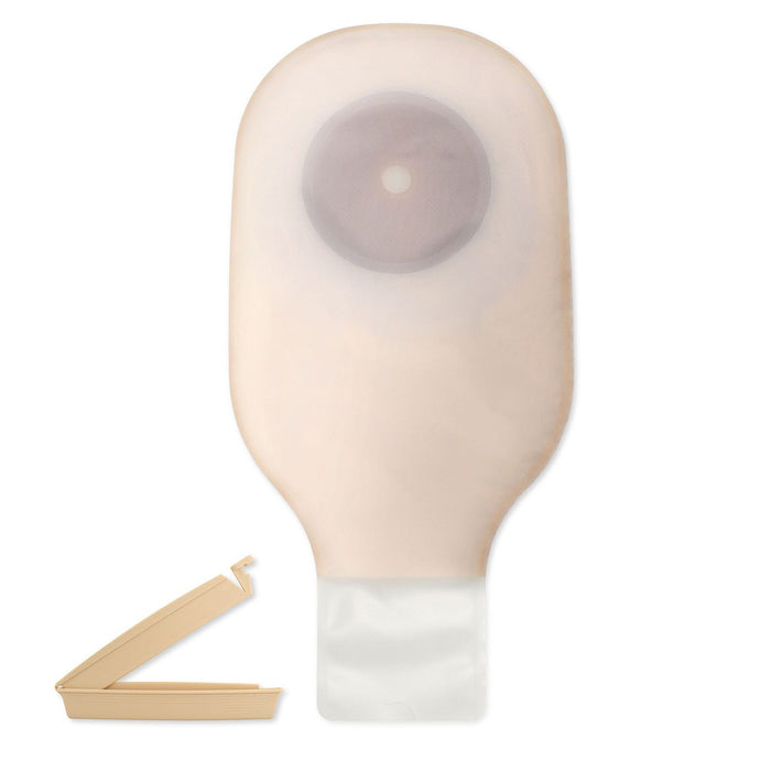 Hollister Premier Flextend One-Piece Colostomy Pouch, Convex, Cut-to-Fit, Transparent, 12", Box of 5 - 8628 - LL Medico
