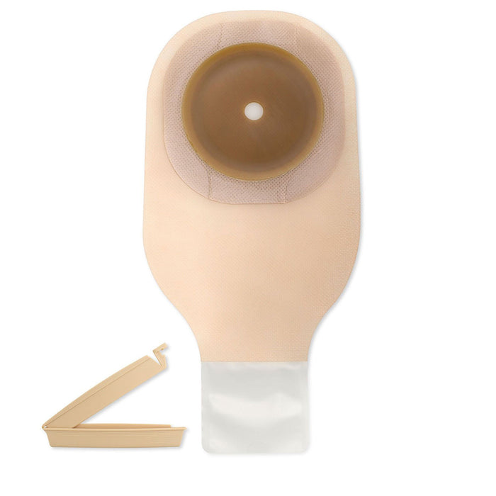 Hollister Premier Flextend One-Piece Colostomy Pouch, Convex, Cut-to-Fit, Transparent, 12", Box of 5 - 8628 - LL Medico