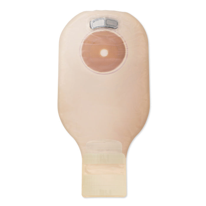 Hollister Premier One-Piece Pouch, Soft Convex, Cut-to-Fit, Ultra-Clear, 12-Inch, with Filter, FlexTend
