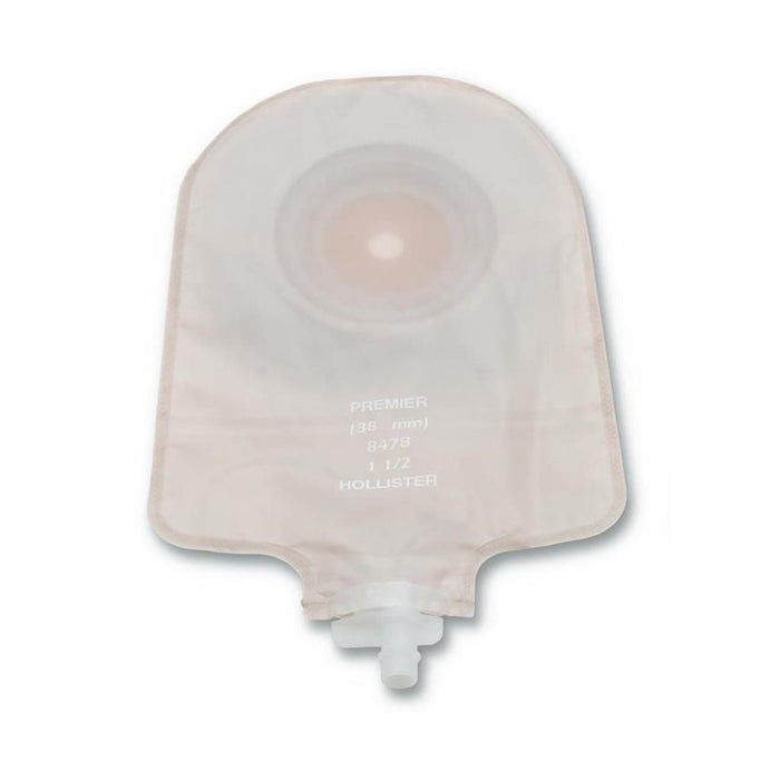 Hollister Premier One-Piece Urostomy Pouch, Convex, Cut-to-Fit, Transparent, 9-Inch