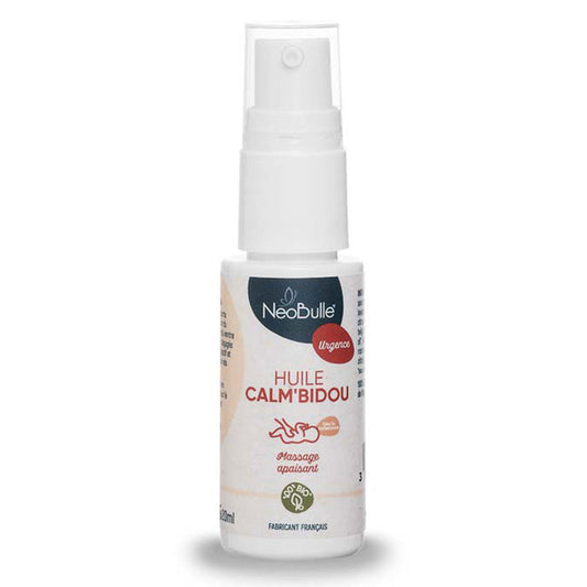 Huile Calm'bidou, massage apaisant