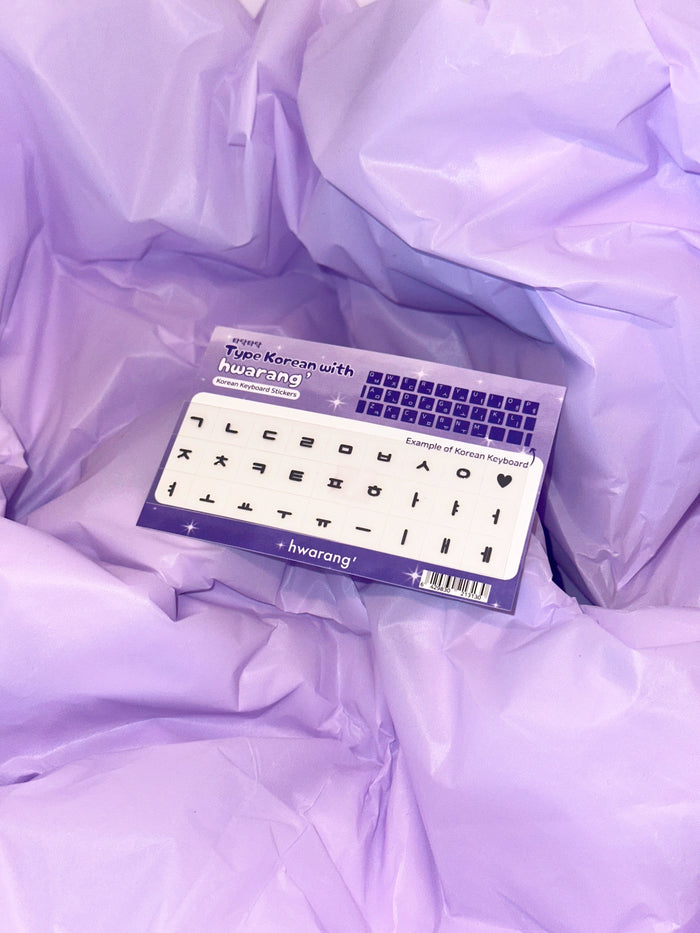 [hwarang'] Korean Keyboard Stickers