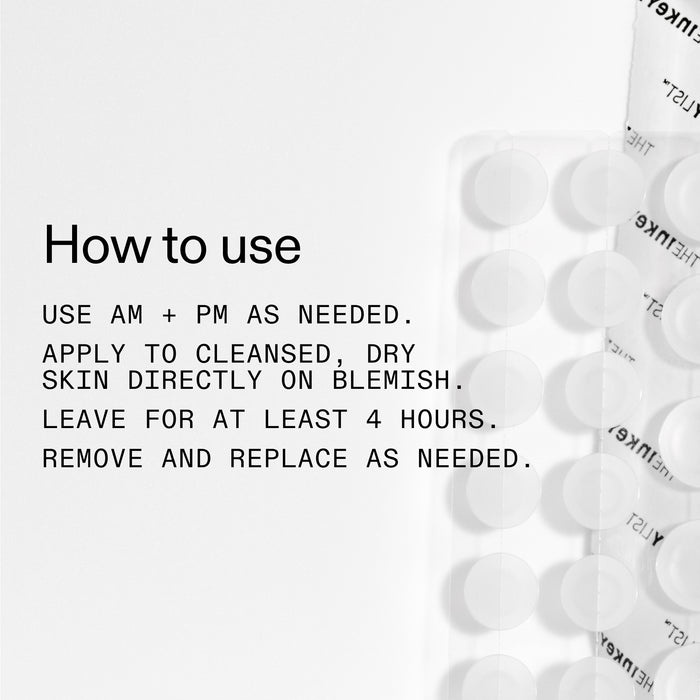 How to use Hydrocolloid Invisible Pimple Patches