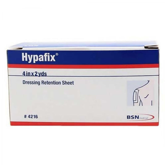 BSN Medical Hypafix Nonwoven Dressing Retention Tape, 4 Inch x 2 Yard, White