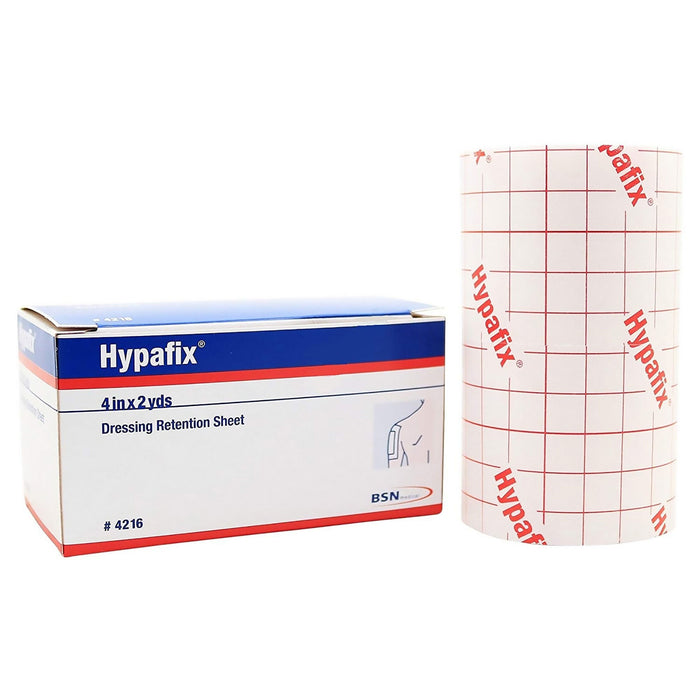 BSN Medical Hypafix Nonwoven Dressing Retention Tape, 4 Inch x 2 Yard, White