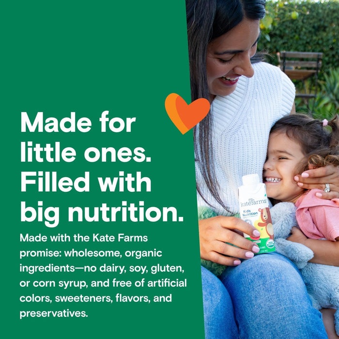 Kate Farms Kid's Nutrition Shake, Chocolate, Case/12 - 811112031222-Case - LL Medico