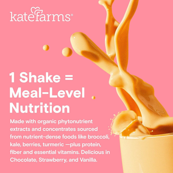 Kate Farms Kid's Nutrition Shake, Strawberry, Case/12 - 811112031246-Case - LL Medico