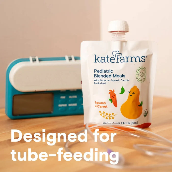 Kate Farms Pediatric Blended Meals, Squash & Carrot, CS/12 - 811112030119-Case - LL Medico
