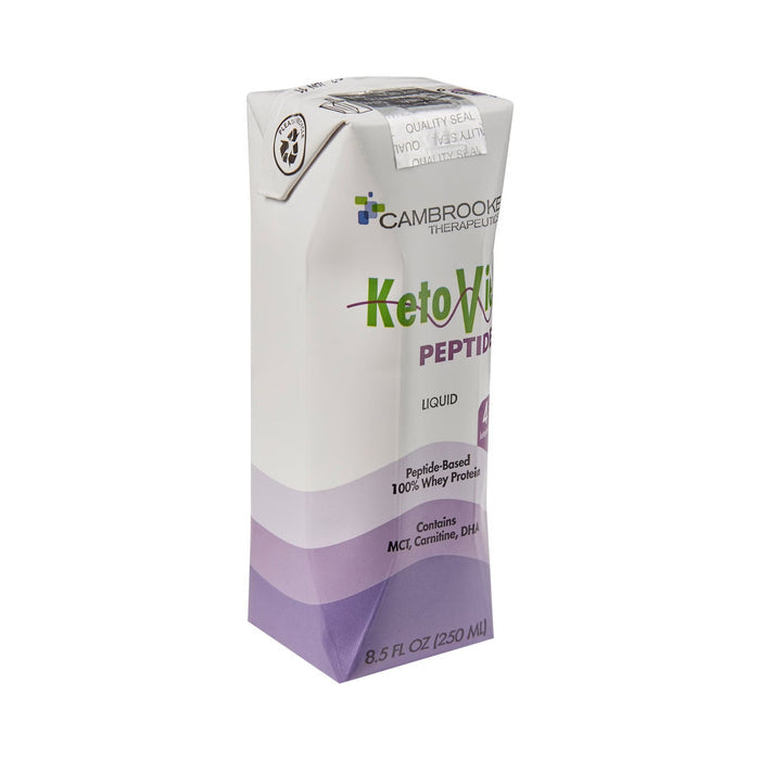 KetoVie Peptide 4:1 Oral Supplement, Unflavored Liquid, 8.5 oz - 50303-Single - LL Medico