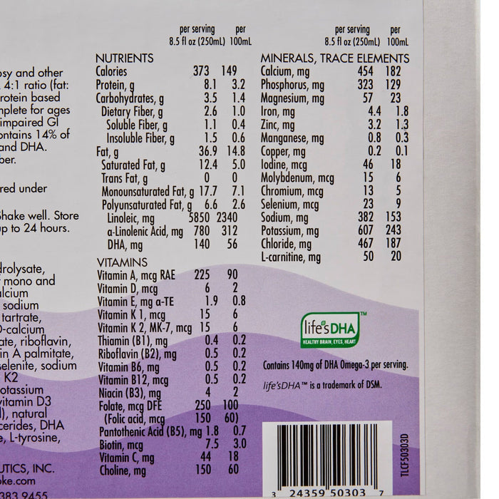 KetoVie Peptide 4:1 Oral Supplement, Unflavored Liquid, 8.5 oz - 50303-Single - LL Medico