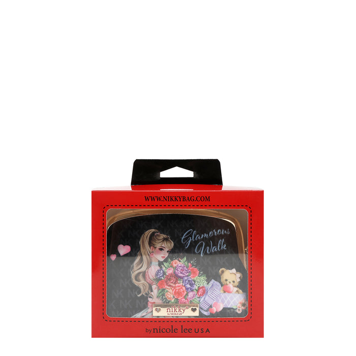 KISS-LOCK COSMETIC POUCH