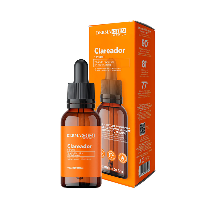 Kit Rotina Essencial Vitamina C + Clareador + Protetor Solar FPS 85