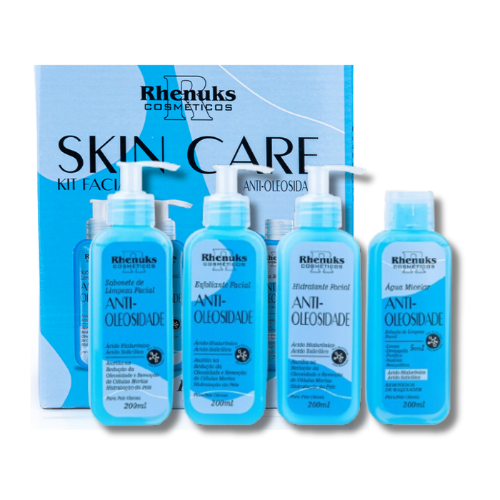 Kit Skincare Anti-Oleosidade + Sérum Bioretinol Dermachem