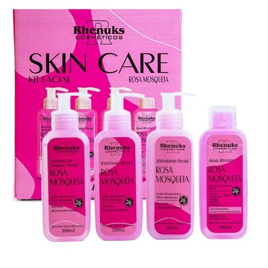 Kit SkinCare Rosa Mosqueta Rhenuks Completo